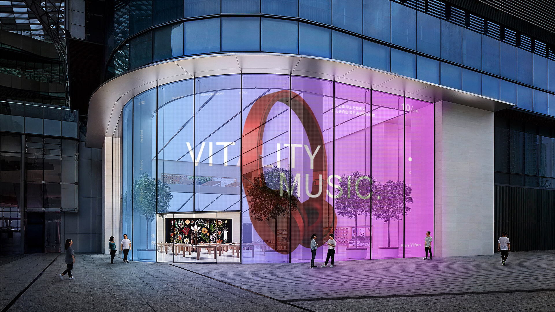 LED shopping center p10-2